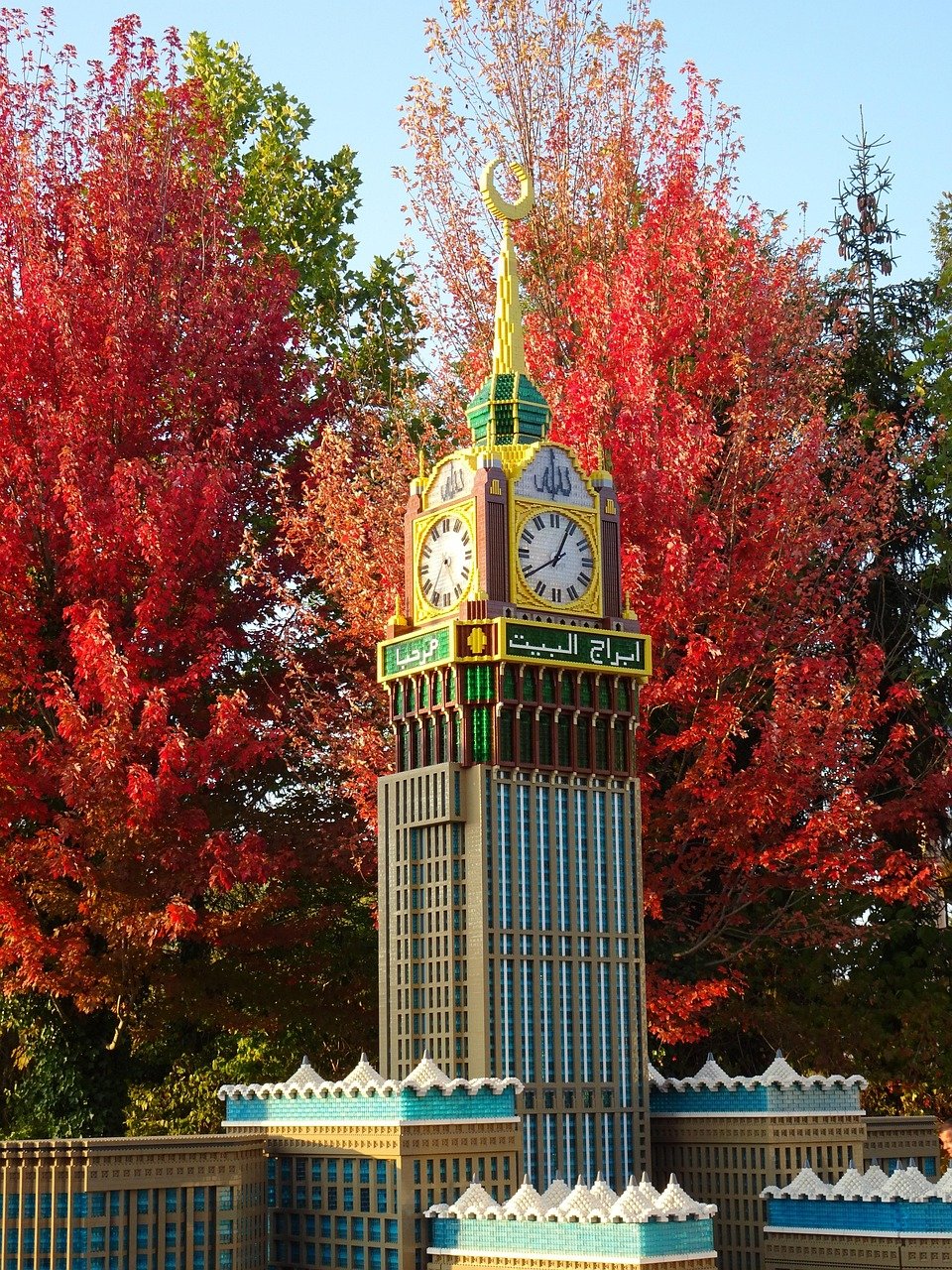 building, lego, lego blocks, fall, legoland, building blocks, built, amusement park, replica, miniature, city, construction, autumnal, october, golden october, excursion, hotel, makkah royal clock tower hotel, saudi arabia, high, mecca, makkah, arabia, makkah, makkah, makkah, makkah, makkah